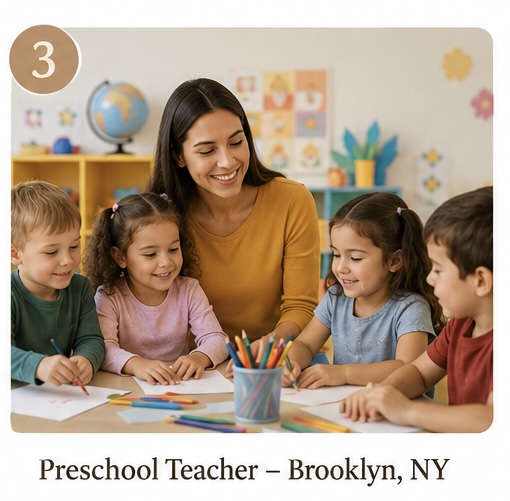 Preschool teacher job in Brooklyn