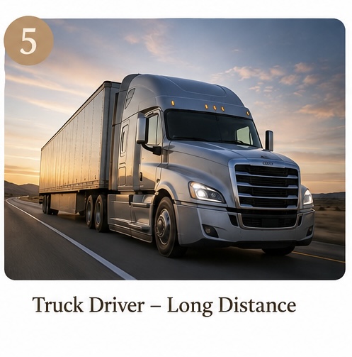 Truck driver job