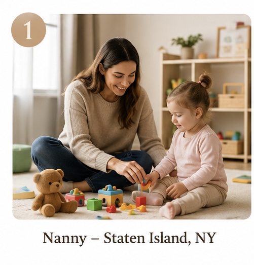 Nanny job in Staten Island
