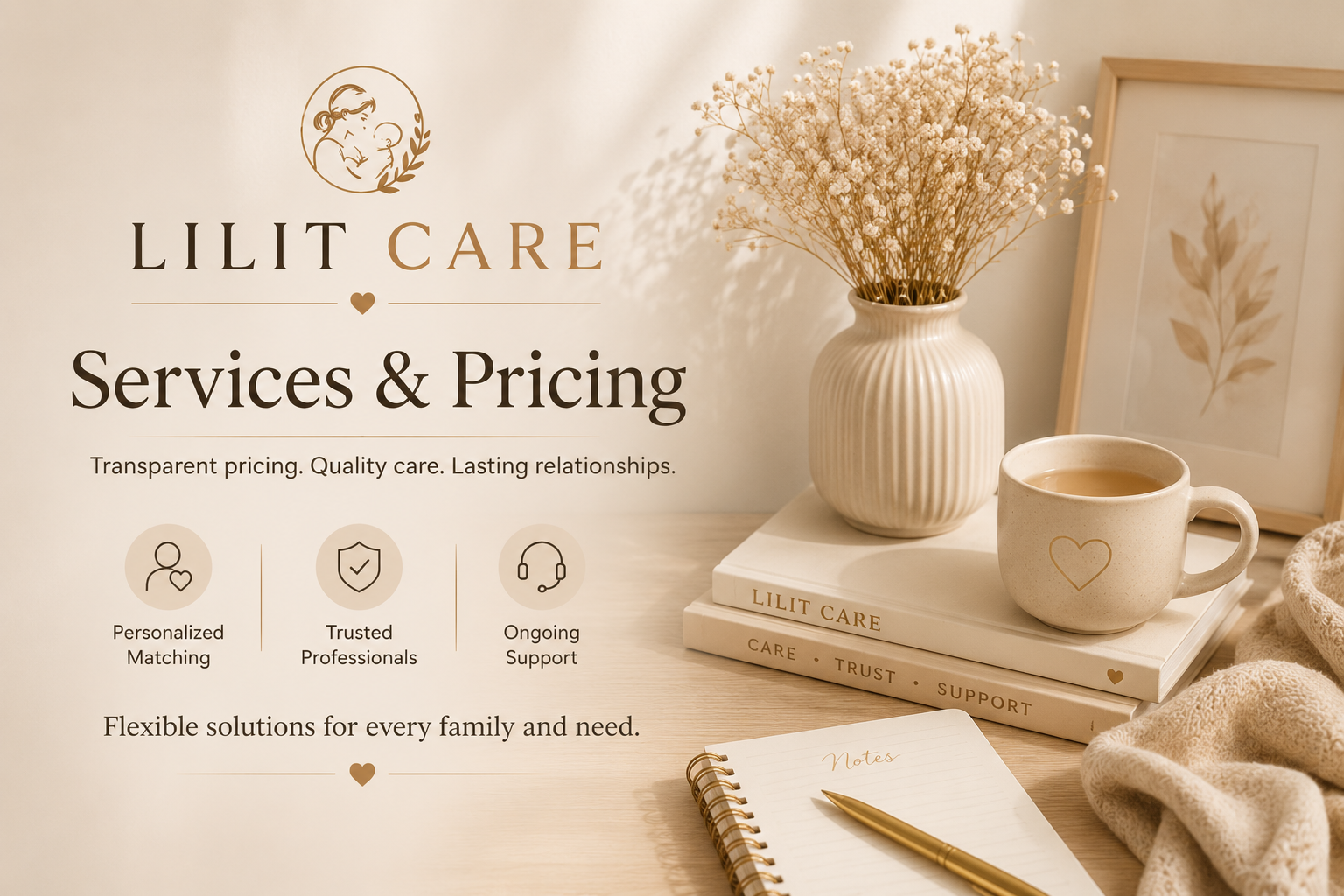 LILIT CARE Services and Pricing